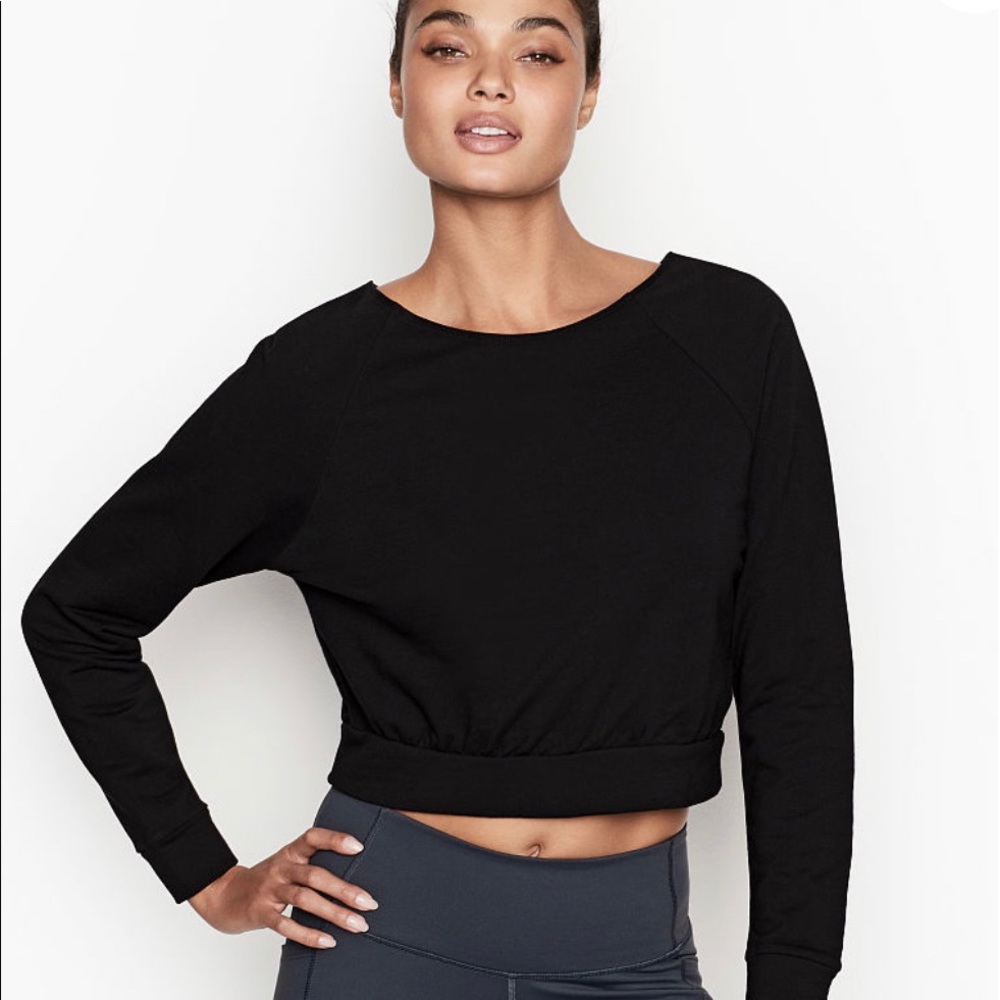 Victoria’s Secret Boatneck Crop Top